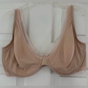 Nude/Beige Victoria’s Secret Unlined Demi Bra SZ 38 DD